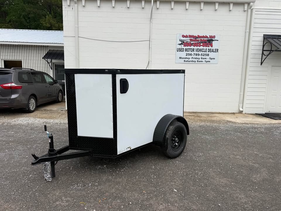 New 2026 Oak Ridge 4x6SA Cargo / Enclosed Trailer