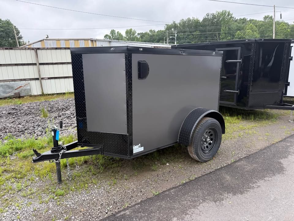 New 2026 Oak Ridge 4x6SA Cargo / Enclosed Trailer