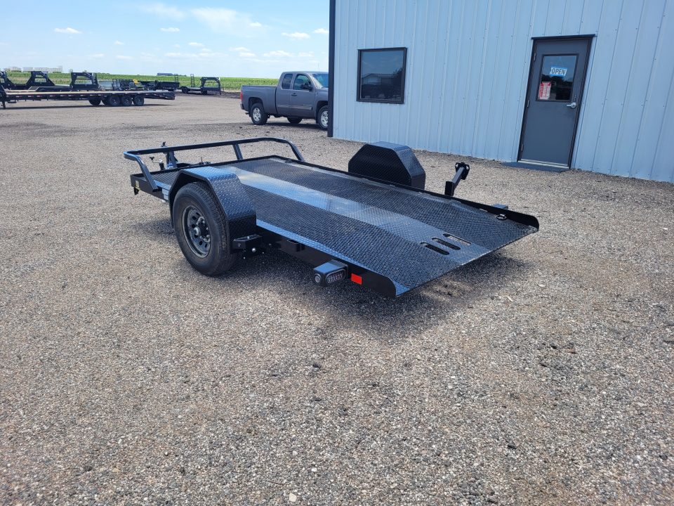 New 2026 Load Trail 77"x12' Scissor Lift Tilt Trailer