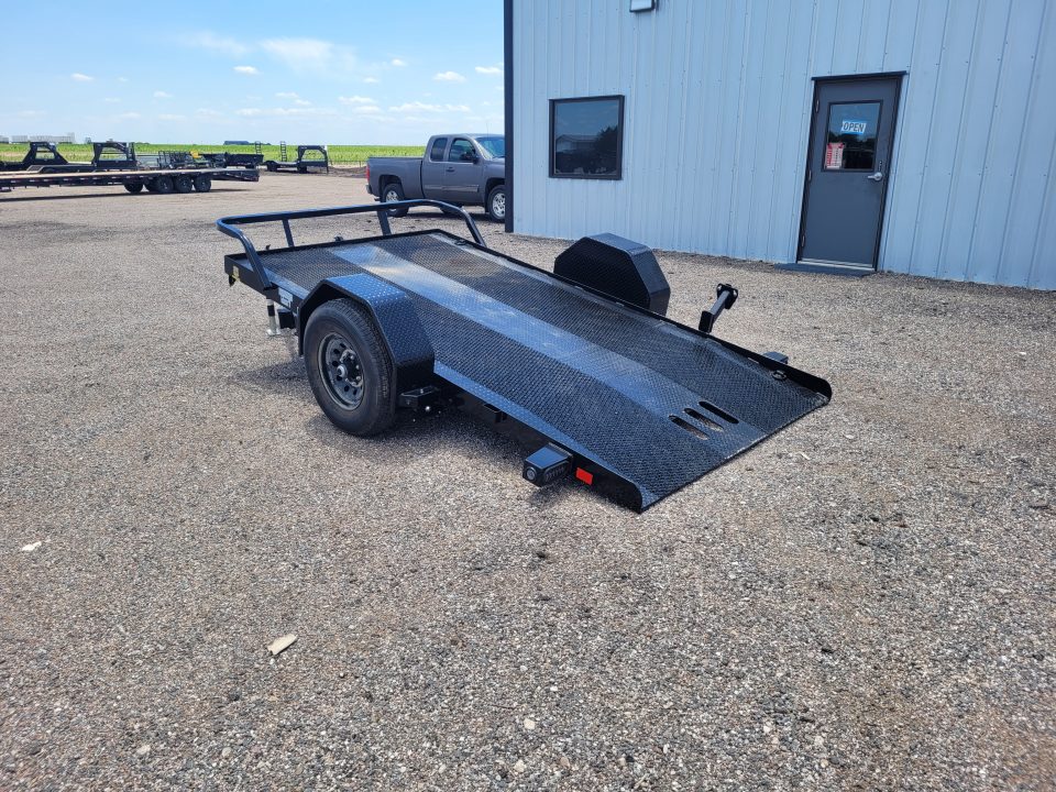 New 2026 Load Trail 77"x12' Scissor Lift Tilt Trailer