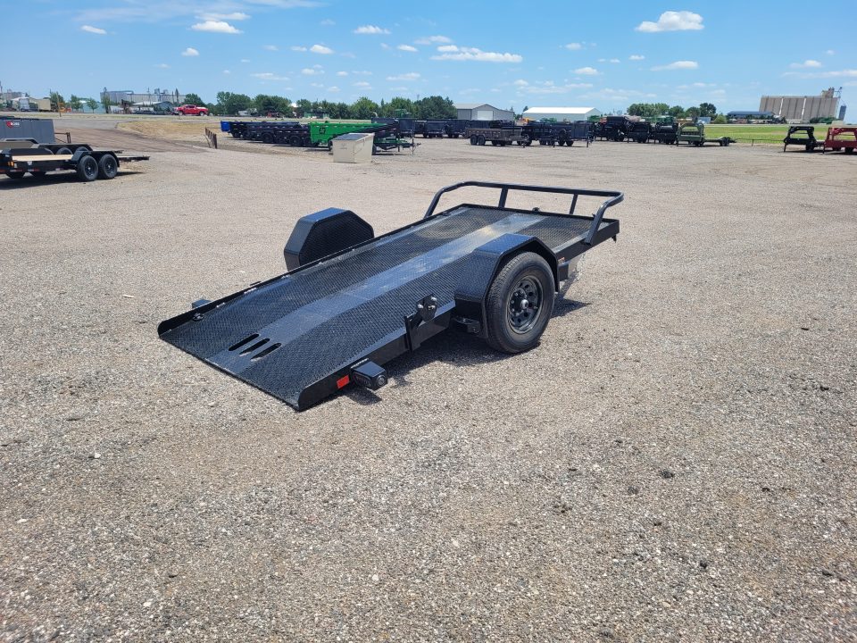 New 2026 Load Trail 77"x12' Scissor Lift Tilt Trailer