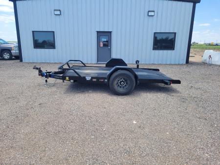 New 2026 Load Trail 77"x12' Scissor Lift Tilt Trailer
