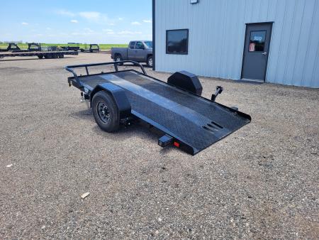 New 2026 Load Trail 77"x12' Scissor Lift Tilt Trailer