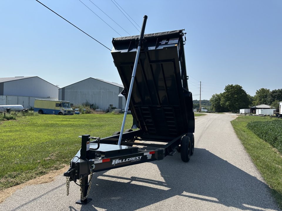 New 2026 Hillcrest Trailers 7'x16' 14K Dump Trailer