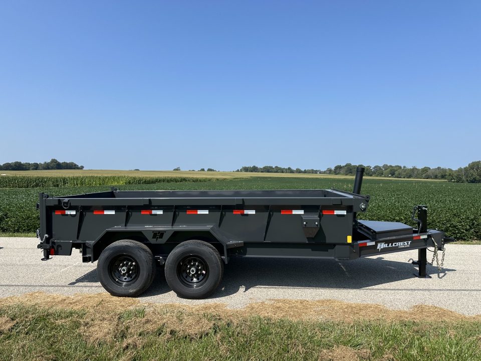 New 2026 Hillcrest Trailers 7'x16' 14K Dump Trailer