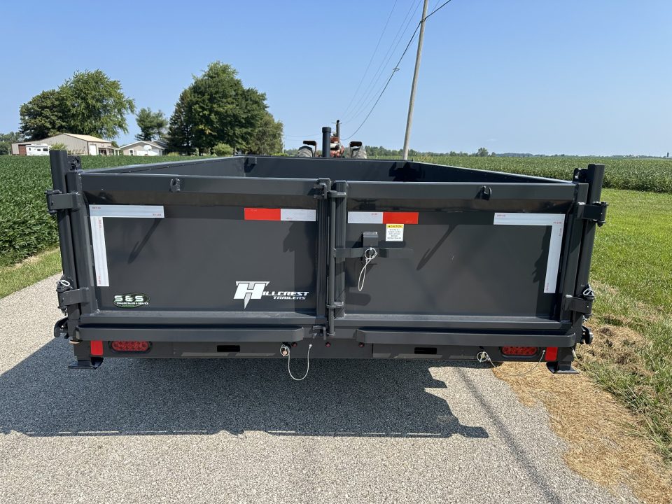 New 2026 Hillcrest Trailers 7'x16' 14K Dump Trailer