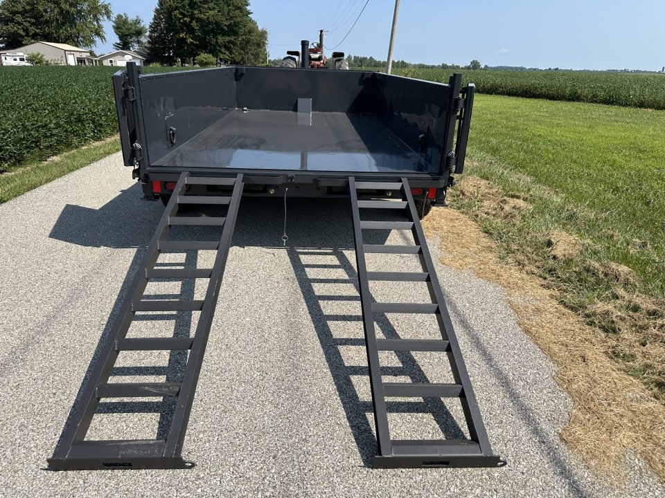 New 2026 Hillcrest Trailers 7'x16' 14K Dump Trailer
