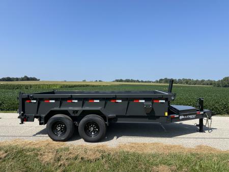 New 2026 Hillcrest Trailers 7'x16' 14K Dump Trailer