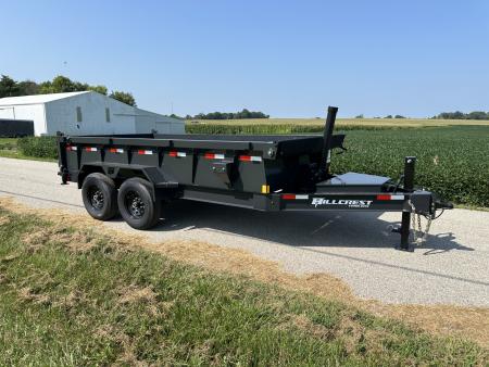 New 2026 Hillcrest Trailers 7'x16' 14K Dump Trailer