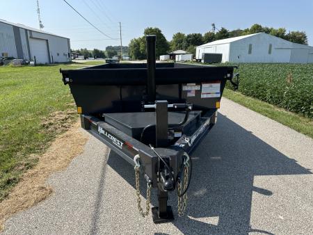 New 2026 Hillcrest Trailers 7'x16' 14K Dump Trailer