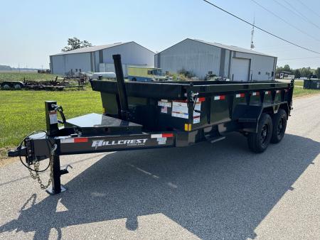 New 2026 Hillcrest Trailers 7'x16' 14K Dump Trailer