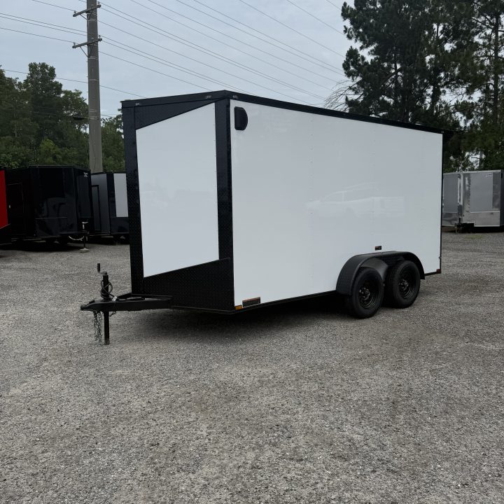 New 2026 Hook and Line 7x14TA Cargo / Enclosed Trailer