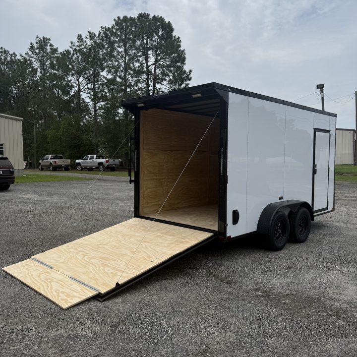 New 2026 Hook and Line 7x14TA Cargo / Enclosed Trailer