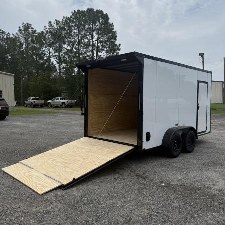 New 2026 Hook and Line 7x14TA Cargo / Enclosed Trailer