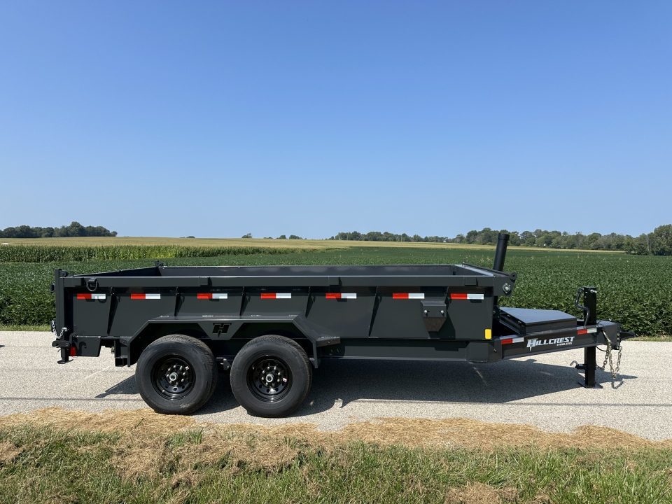 New 2026 Hillcrest Trailers 7'x14' 14K Dump Trailer