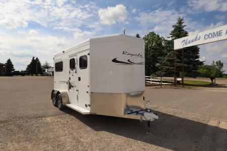 New 2027 Trails West Royale 2 horse BP Trailer