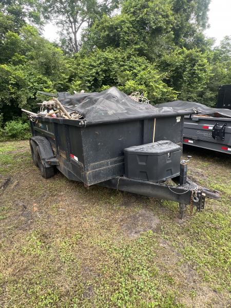 Used 2022 MIDSOUTH DISTRIBUTION 7X14 14K DUMP 2' Dump Trailer