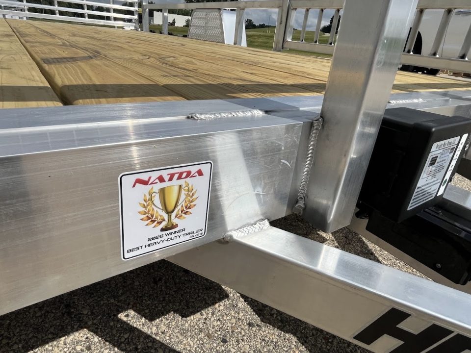 New 2026 Black Rhino 5K GVWR Aluminum 81"x168" EXS714-5k w/ Side Load Ramps, Wood Deck & Brakes Utility Trailer