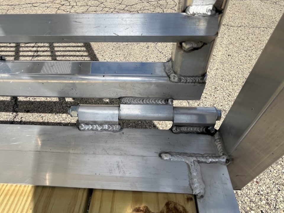 New 2026 Black Rhino 5K GVWR Aluminum 81"x168" EXS714-5k w/ Side Load Ramps, Wood Deck & Brakes Utility Trailer
