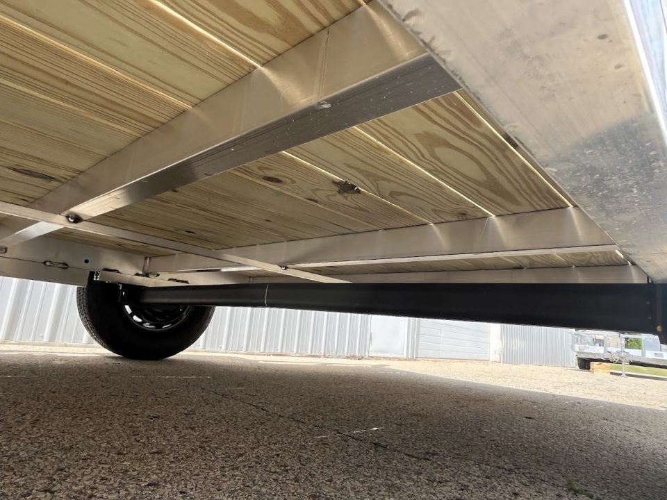 New 2026 Black Rhino 5K GVWR Aluminum 81"x168" EXS714-5k w/ Side Load Ramps, Wood Deck & Brakes Utility Trailer