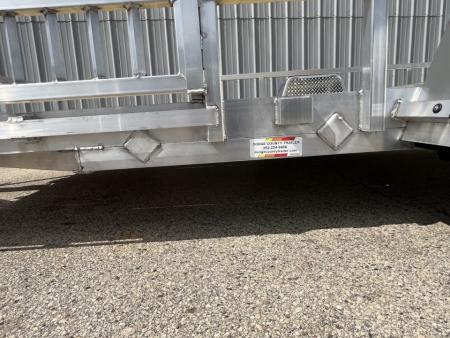 New 2026 Black Rhino 5K GVWR Aluminum 81"x168" EXS714-5k w/ Side Load Ramps, Wood Deck & Brakes Utility Trailer