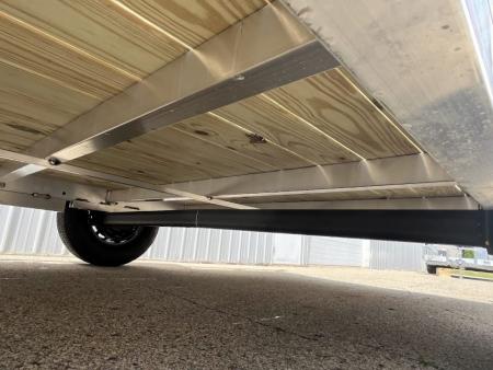 New 2026 Black Rhino 5K GVWR Aluminum 81"x168" EXS714-5k w/ Side Load Ramps, Wood Deck & Brakes Utility Trailer
