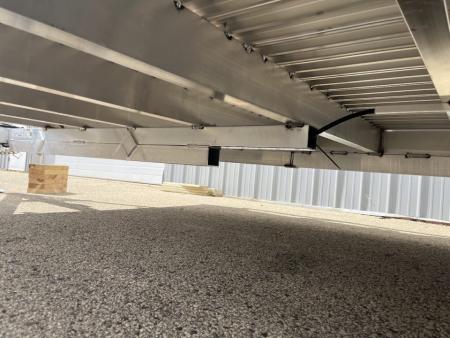 New 2026 Black Rhino Aluminum 81"x24' LST724A-10K w/ Split Gate (Side by Side, UTV) Utility Trailer