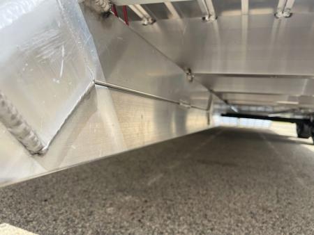 New 2026 Black Rhino Aluminum 81"x24' LST724A-10K w/ Split Gate (Side by Side, UTV) Utility Trailer