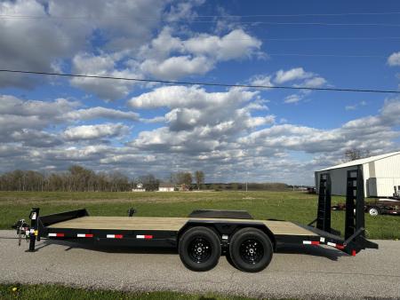 New 2026 Hillcrest Trailers 82"x22' (20'+2') 16K Equipment Trailer