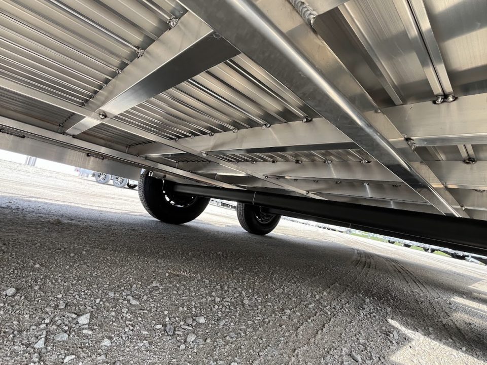 New 2026 Black Rhino Aluminum 81"x24' LST724A-10K w/ Split Gate (Side by Side, UTV) Utility Trailer