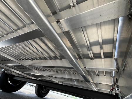New 2026 Black Rhino Aluminum 81"x24' LST724A-10K w/ Split Gate (Side by Side, UTV) Utility Trailer