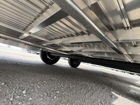 New 2026 Black Rhino Aluminum 81"x24' LST724A-10K w/ Split Gate (Side by Side, UTV) Utility Trailer