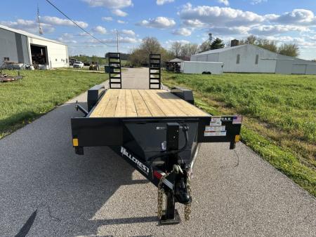 New 2026 Hillcrest Trailers 82"x20' (18'+2') 14K Equipment Trailer