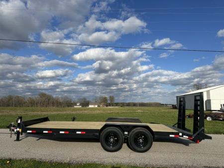 New 2026 Hillcrest Trailers 82"x20' (18'+2') 14K Equipment Trailer