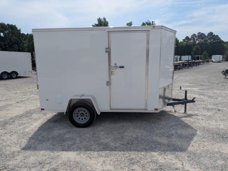 New 2026 Covered Wagon Trailers 6x10 Gold Series w/ Ramp Door Cargo / Enclosed Trailer