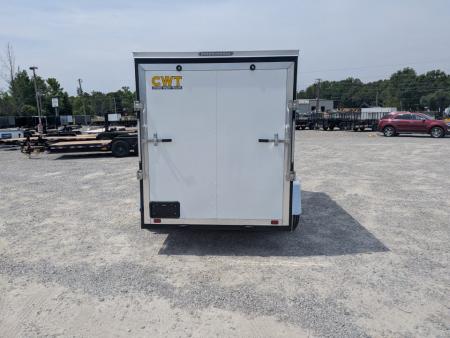 New 2026 Covered Wagon Trailers 6x10 Gold Series w/ Ramp Door Cargo / Enclosed Trailer