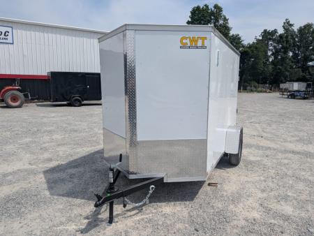 New 2026 Covered Wagon Trailers 6x10 Gold Series w/ Ramp Door Cargo / Enclosed Trailer