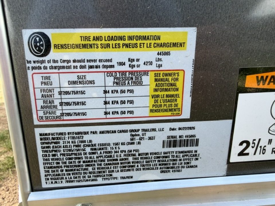 New 2026 Wells Cargo 8.5x16 Cargo / Enclosed Trailer