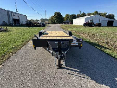 New 2026 Hillcrest Trailers 82"x22' (16'+6') 14K Tilt Equipment Trailer