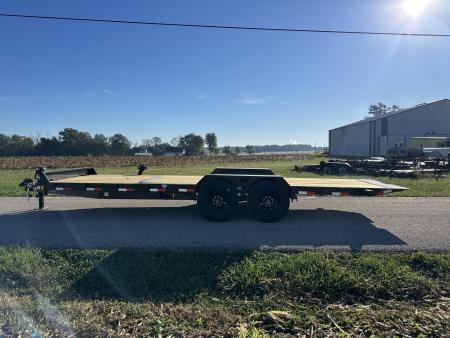 New 2026 Hillcrest Trailers 82"x22' (16'+6') 14K Tilt Equipment Trailer