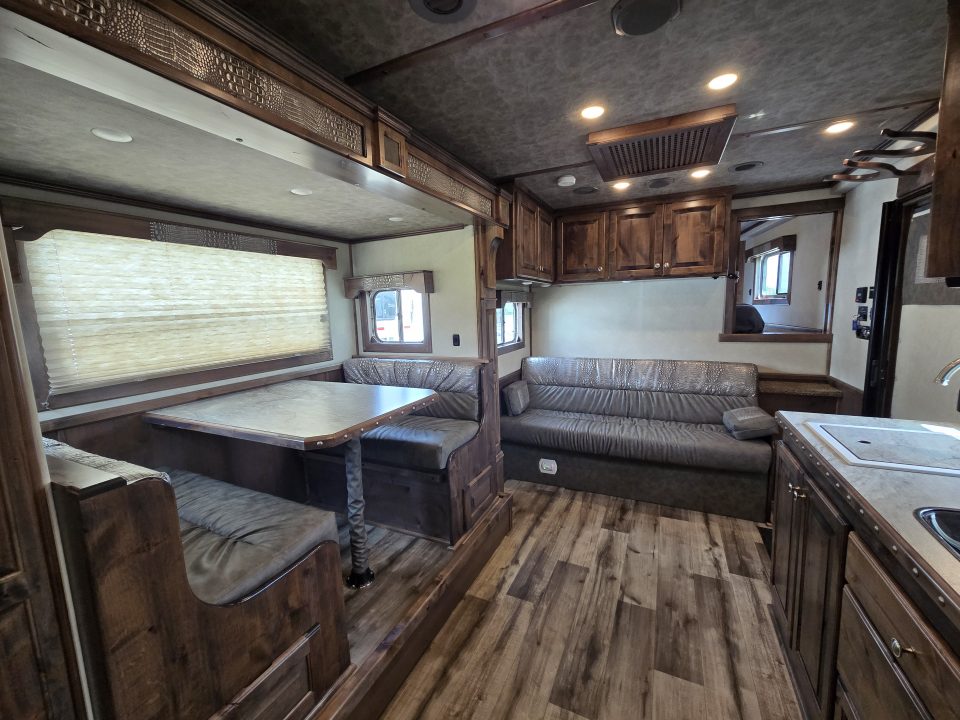 Used 2023 Elite Trailers Resistol Trail Boss Horse Trailer