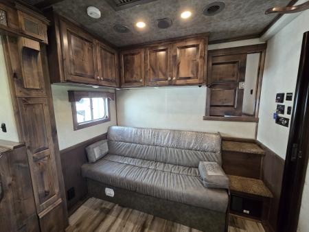Used 2023 Elite Trailers Resistol Trail Boss Horse Trailer