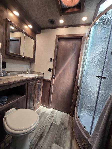 Used 2023 Elite Trailers Resistol Trail Boss Horse Trailer