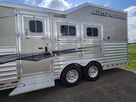 Used 2023 Elite Trailers Resistol Trail Boss Horse Trailer