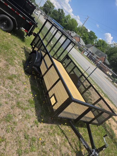 New 2026 Bye-Rite Trailers UM 612 (6 x 12) (2' Mesh Sides) Utility Trailer