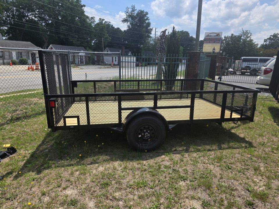 New 2026 Bye-Rite Trailers UM 6612 (6.5 x 12) (2' Mesh Sides) Utility Trailer