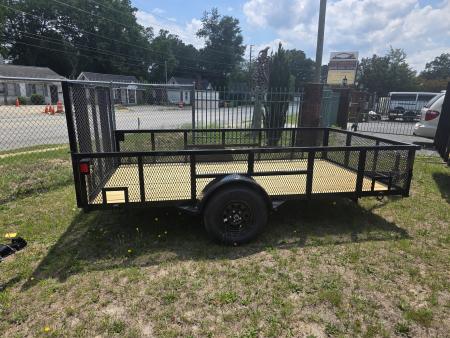 New 2026 Bye-Rite Trailers UM 6612 (6.5 x 12) (2' Mesh Sides) Utility Trailer