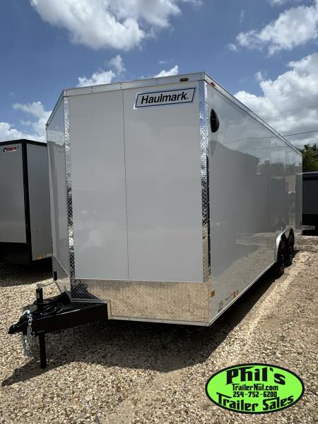 New Haulmark 8.5 X 20 Cargo / Enclosed Trailer PASSPORT D SERIES UPGRADED 5200LB DEXTER AXLES UPGRADED 7' INTERIOR