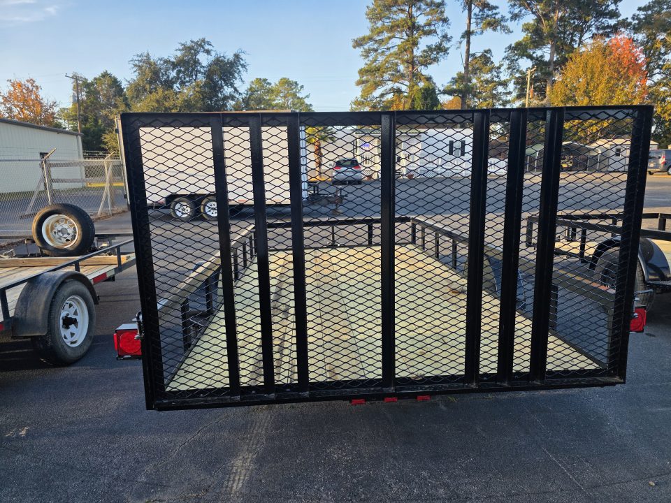 New 2026 Bye-Rite Trailers UM 714 (7 x 14) (ATV Ramp Sides)) Utility Trailer