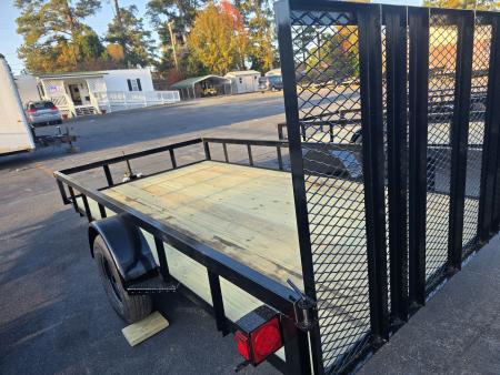 New 2026 Bye-Rite Trailers UM 714 (7 x 14) (ATV Ramp Sides)) Utility Trailer